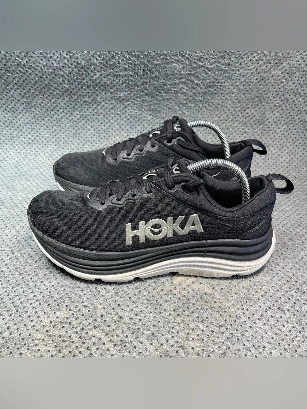 Hoka One One Gaviota 5 Black Running Shoes Size 9 Men’s